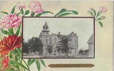 High School - Seguin, Texas - 1910 Postcard picture