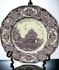 1932 CROWN DUCAL BICENTENARY MEMORIAL PLATE GEORGE WASHINGTON MT. VERNON picture