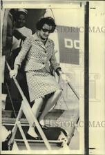 1970 Press Photo Rose Kennedy arrives in Athens, Greece - now14604 picture