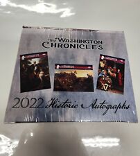 2022 Historic Autographs The Washington Chronicles Sealed New Box picture