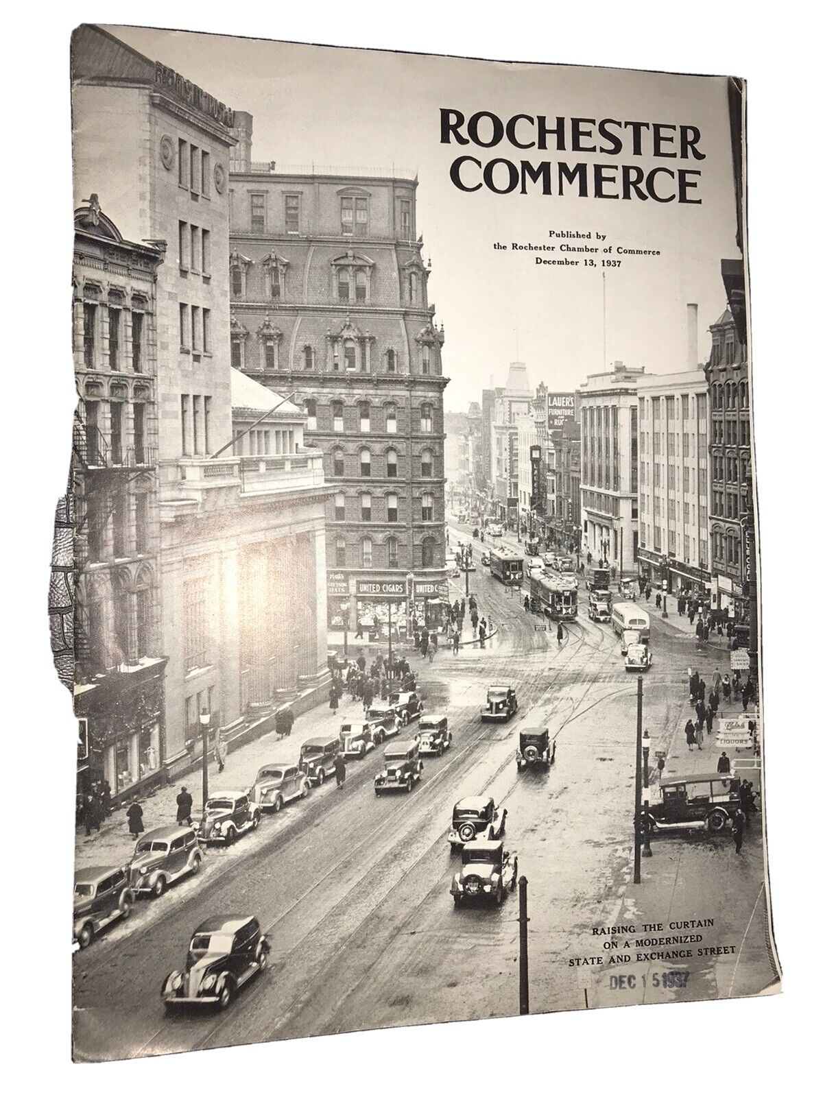 1937 Rochester (NY) Commerce (Chamber of Commerce) Booklet