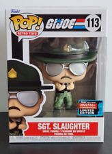 Funko Pop Sgt. Slaughter G.I. Joe 2022 Fall Convention NYCC Exclusive #113 picture