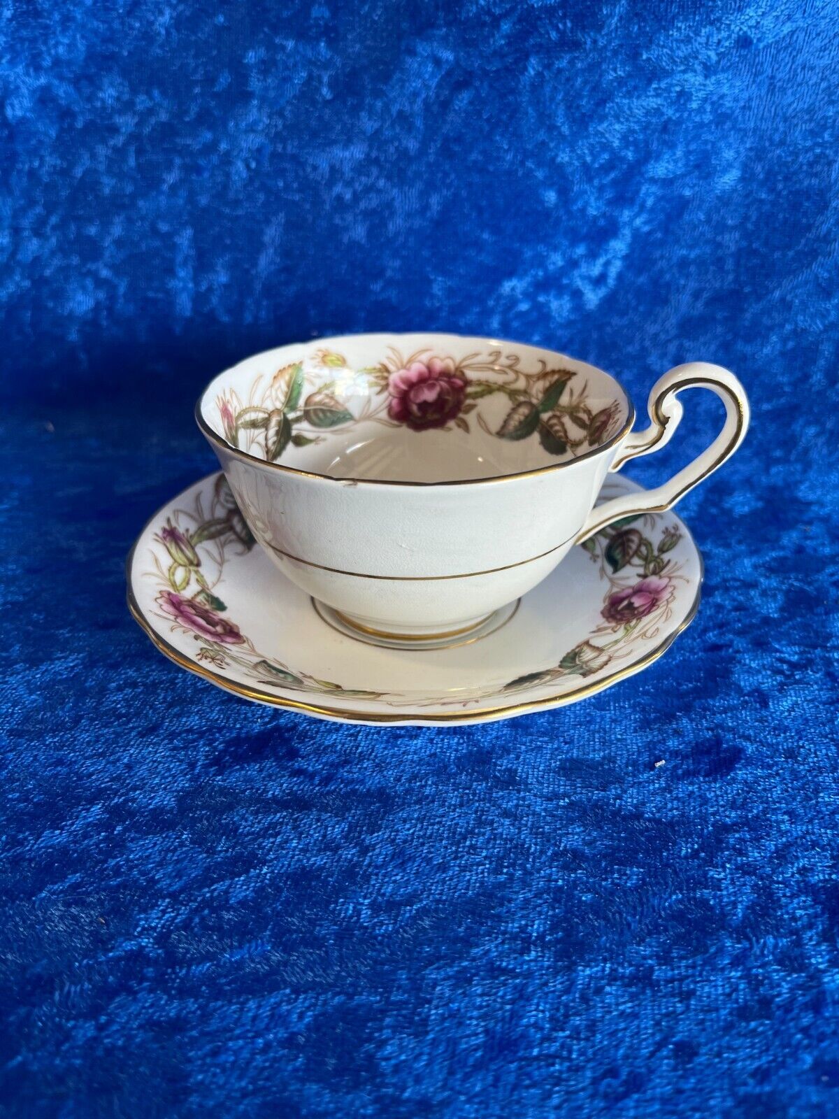 Victoria Chelsea Bone China Cup & Saucer England