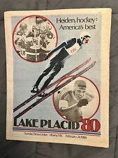Albany Times Union Lake Placid ‘80, Special Olympics Section 2.24.1980 picture