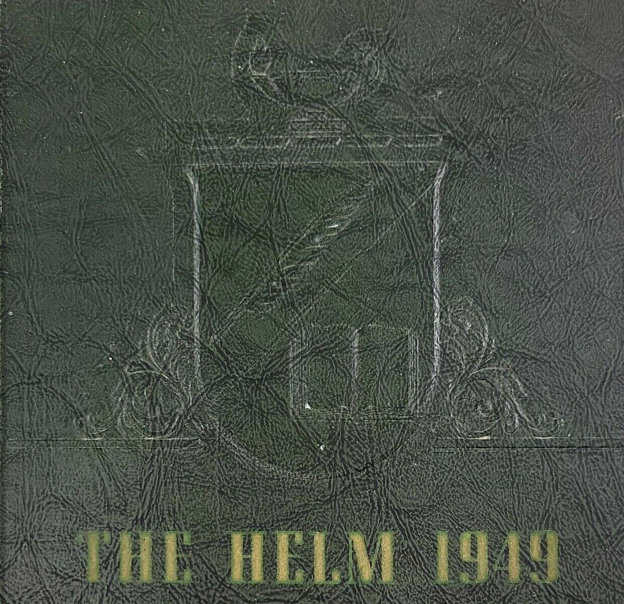 Harris Elmore School Yearbook 1949 The Helm Grades 1 thru 12 Ohio Annual