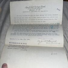 Antique Concord New Hampshire Mortgage Release Doc Mayor Moses Humphrey Property picture