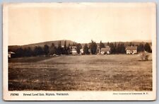 Ripton Vermont~Bread Loaf Inn~Hotel Panorama~1916 Underwood RPPC picture