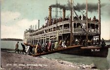 Postcard Steamer St. Paul in Keithsburg, Illinois picture