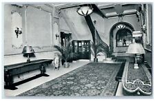 1943 Atlantic Hotel Granby St Lobby Restaurant Main Norfolk Virginia VA Postcard picture