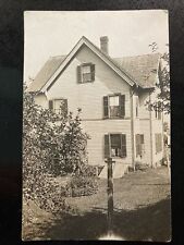 WALLINGFORD CT 289 Ward Street House Named 1920s RPPC picture