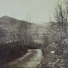 Waitsfield Vermont Camel's Hump Road Panorama Forest Cady 1860s Stereoview I337 picture