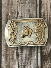 iverine & jachens inc comstock silver horse belt buckle picture