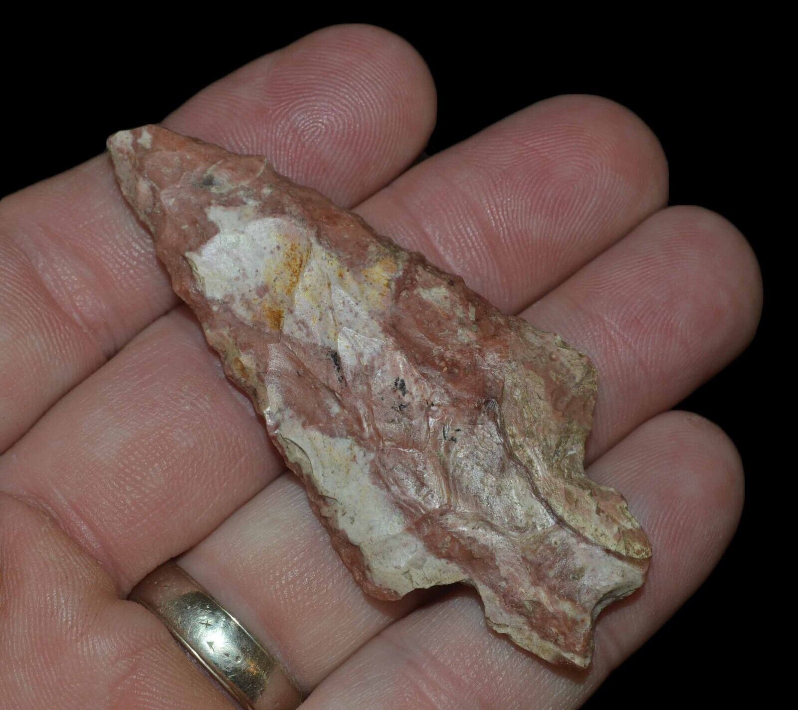STEMMED POINT RANDOLPH CO MISSOURI INDIAN ARROWHEAD ARTIFACT COLLECTIBLE RELIC