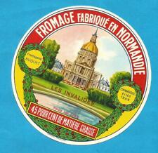 ORNE LES INVALIDES CHEESE LABEL N28 picture