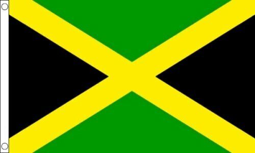 Jamaica (Jamaican) Giant 8ft x 5ft (240cm x 150cm) Flag Banner