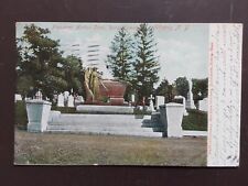 ALBANY, NY * CHESTER A ARTHUR'S TOMB * POSTED 1906 UNDIVIDED BACK VINTAGE  LITHO picture