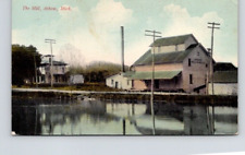 POSTCARD THE MILL ATHENS  MICHIGAN - 1912 picture