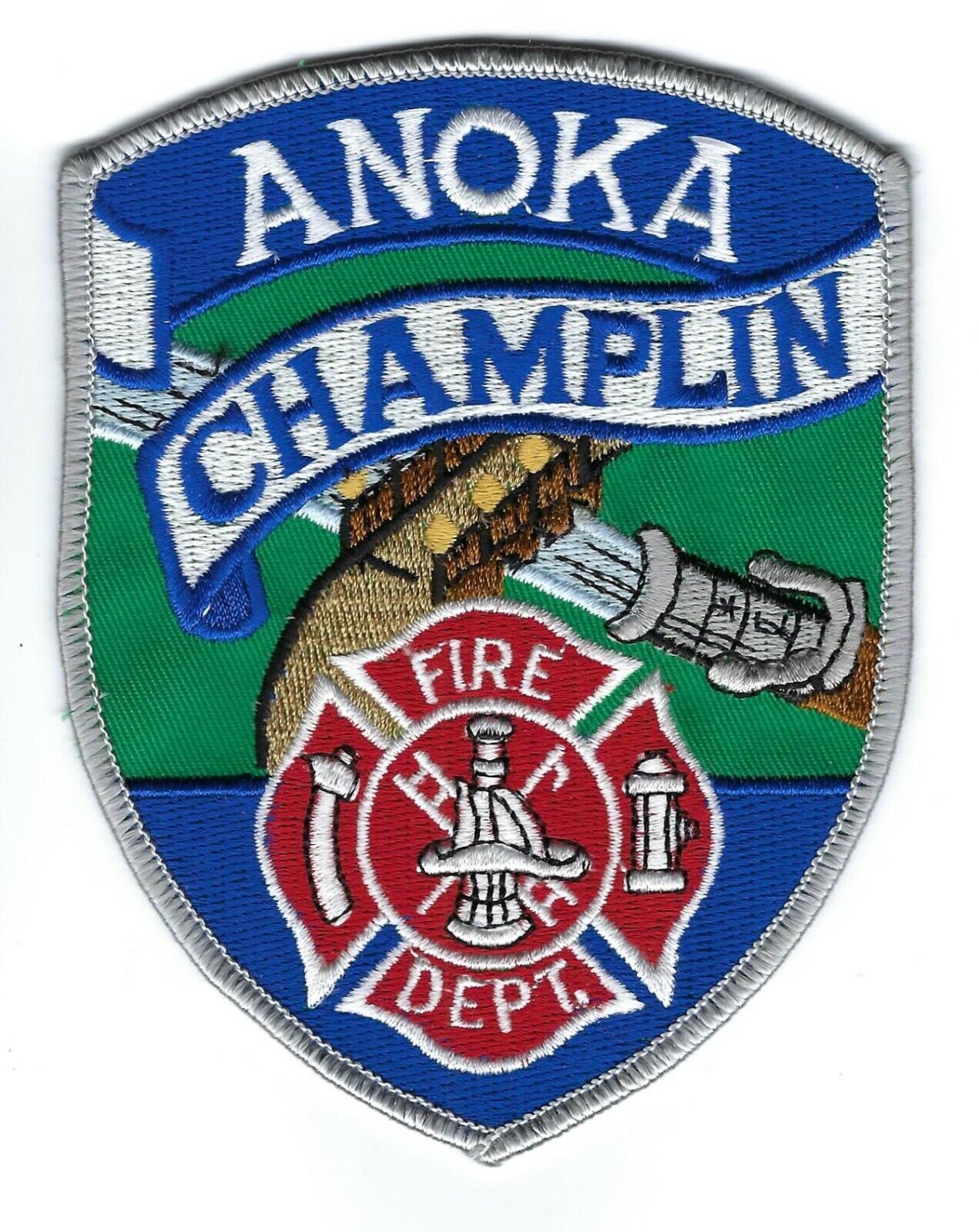 Anoka Champlin (Anoka County) MN Minnesota Fire Dept. patch - NEW