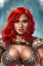 Immortal Red Sonja #4 Dominic Glover Up Close Variant Cover C2E2 Exclusive LTD picture