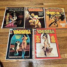 Vampirella Warren Lot of 5 #23 #56 #57 #59 #61 FN+ Horror Comics Clean Copies picture