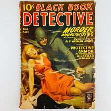 RARE  BLACK BOOK DETECTIVE - 1945 FALL Vol.20 No.2 - Murder Among The Dying  picture