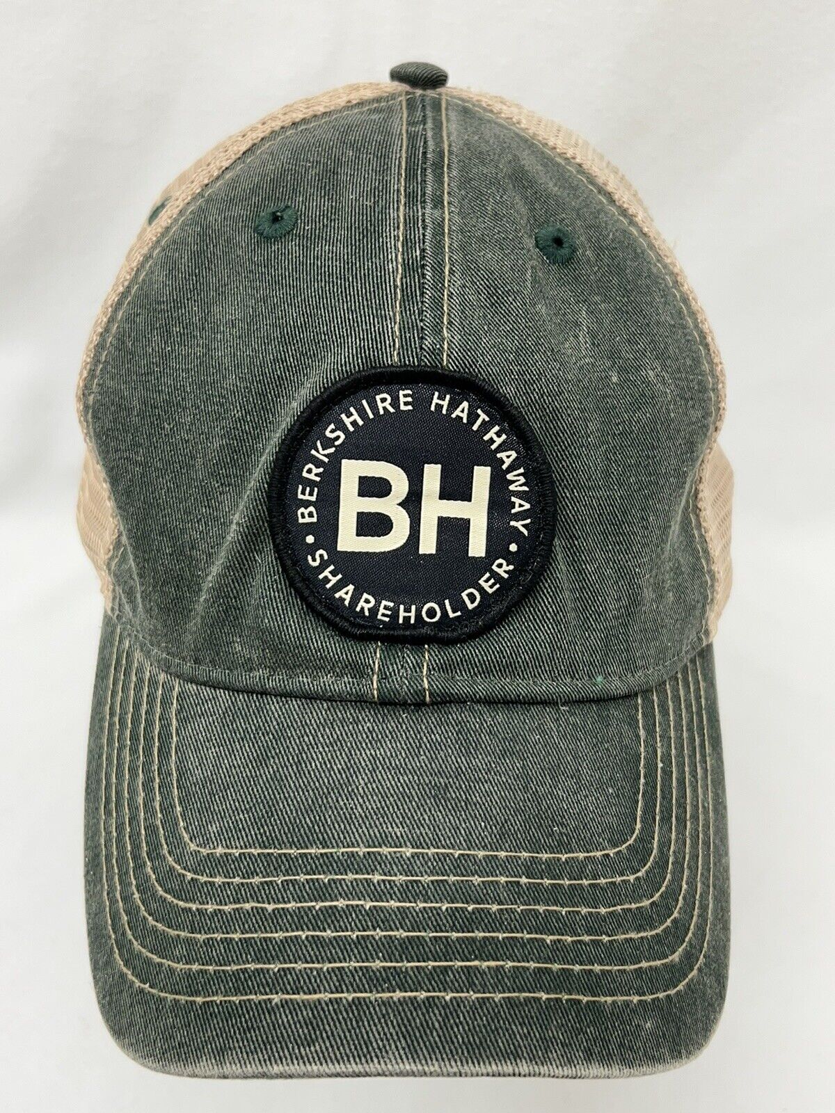 Berkshire Hathaway Shareholder Warren Buffett Charlie Munger BRK Trucker Hat Cap