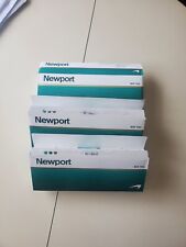 Newport 100’s Box Empty Cigarette Packs Used Boxes No Tobacco Folk Arts & Crafts picture
