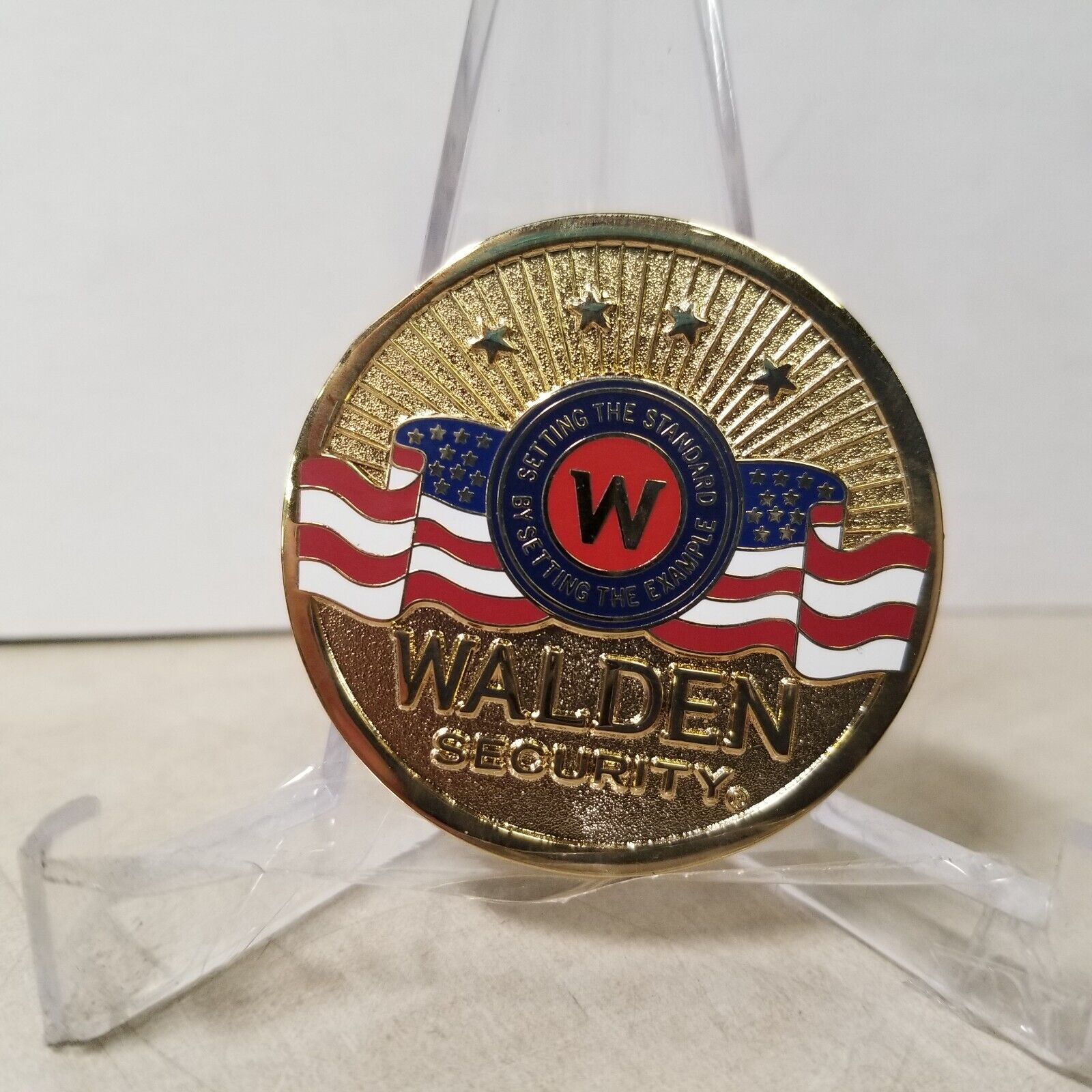 Walden Security Setting The Standard By Setting The Example Challenge Coin