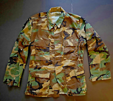 USGI Corinth Uniforms M81 Woodland Camo Combat Coat Small Regular Jungle SEAL picture