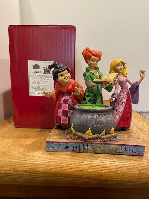 Jim Shore Disney Hocus Pocus I Have a Spell on You Sanderson Sisters #6011939