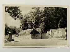 Denison University Entrance Granville Ohio Vintage Postcard Unposted picture