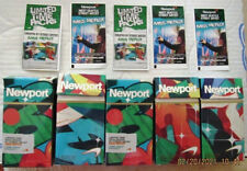 5 Newport Limited Time Menthol Cigarette Boxes Empty By St artist Miss Merlot picture