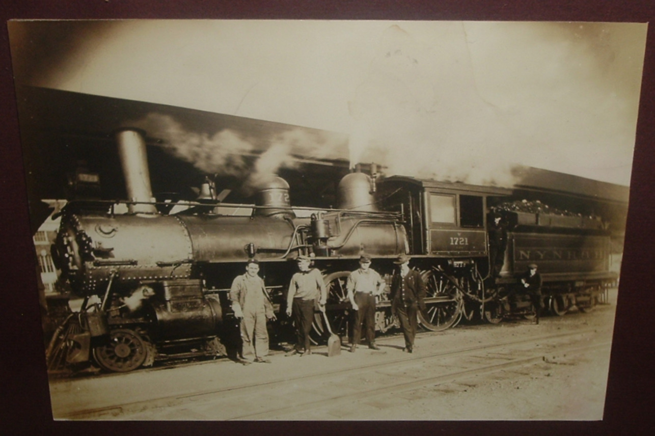 New York New Haven Hartford Railroad NY NH & H RR Locomotive & Tender PHOTOGRAPH