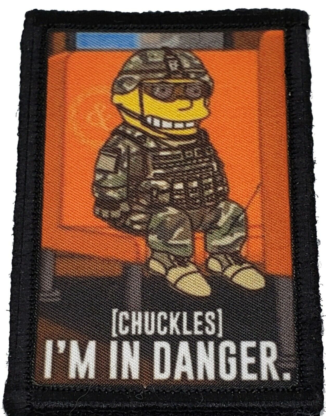  Ralph I'm in Danger Morale Patch Funny Tactical Military Army Flag