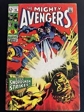 The Avengers # 65 Swordsman Strikes Marvel Comics 1969 Silver Age Lower Grade picture