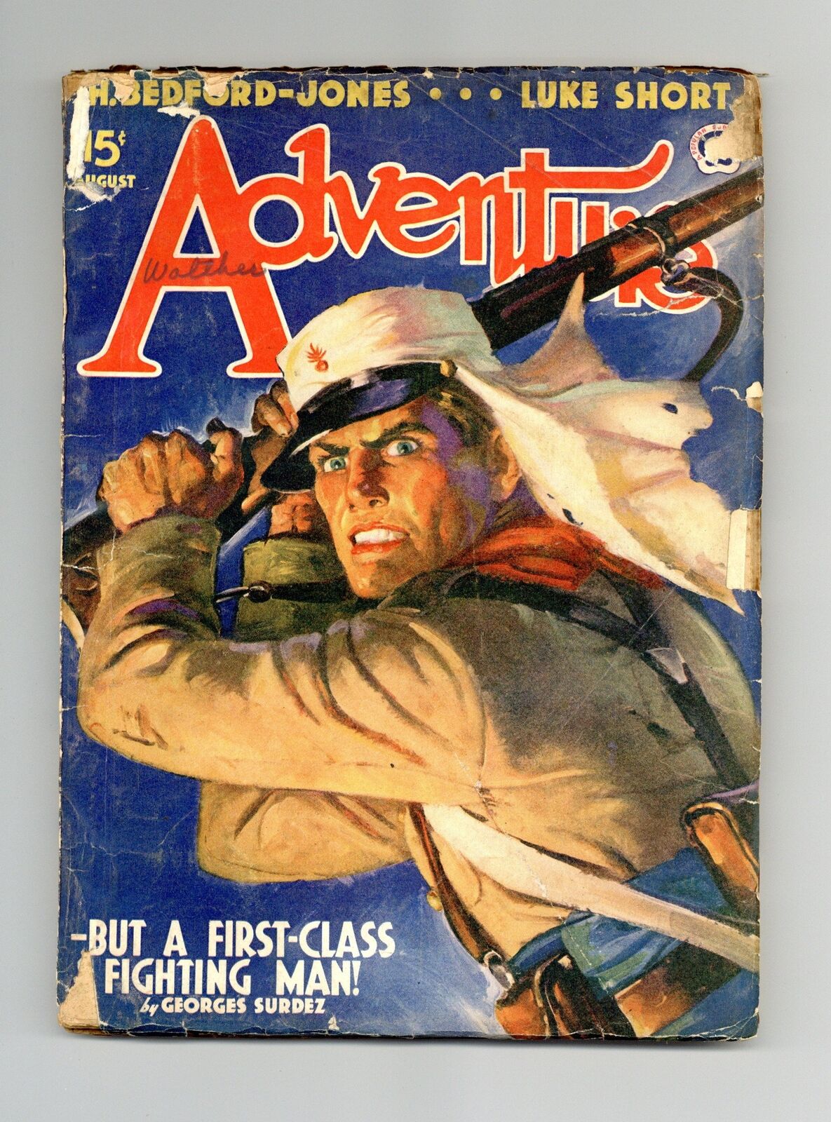 Adventure Pulp/Magazine Aug 1940 Vol. 103 #4 GD- 1.8