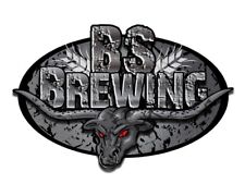 BS Brewing Company Sticker Craft Beer Brewery Seguin Texas TX picture