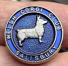 Welsh Corgi Club of Salisbury enamel dog badge picture