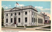 Cambridge, Ohio, OH, U.S. Post Office, White Border Vintage Postcard e7387 picture