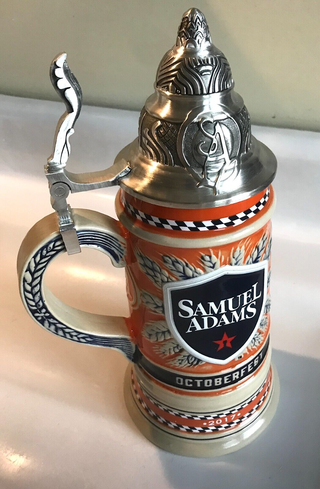 Samuel Adams Beer Stein 12\