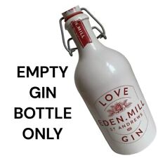 EDEN MILL LOVE GIN EMPTY BOTTLE St Andrews Scotland Cockery French Wire Closer picture