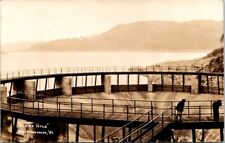 RPPC Whitingham VT Glory Hole Dam c1930-1940s Vermont photo postcard BP5 picture