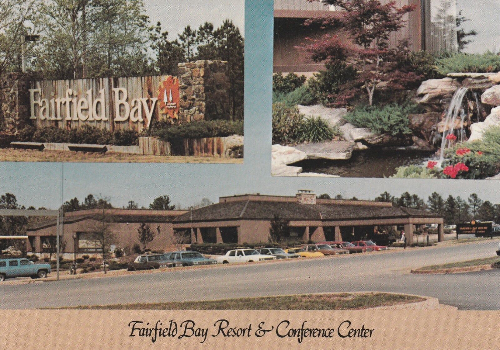 Vintage Postcard Arkansas Fairfield Bay Resort & Conference Center Photograph