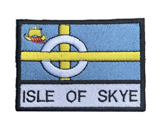 Isle Of Skye Embroidered Sew or Iron on Patch (A) picture