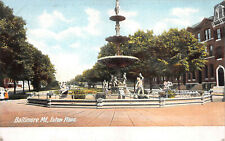 Eulaw Place, Baltimore, Maryland, Early Postcard, Unused picture