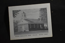 Bridport Congrgational Church Church 1790-1965 Card picture