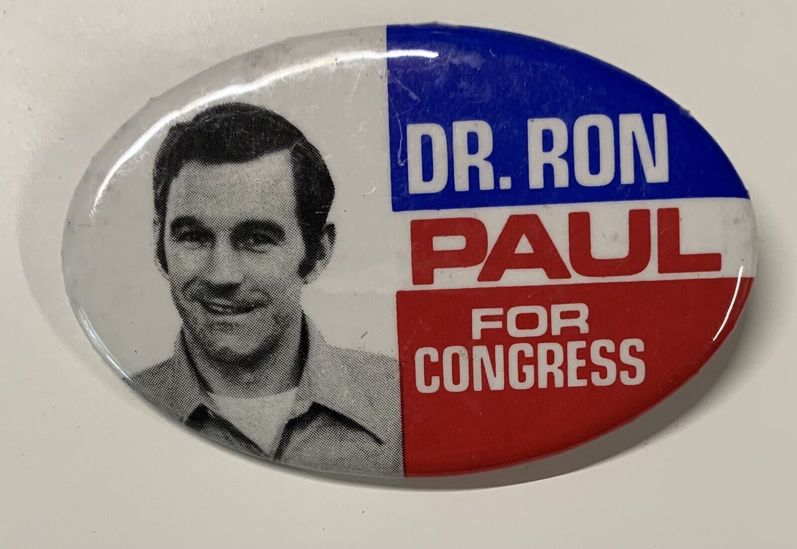 1976 Ron Paul Campaign Button (First Congressional Race) “Ron Was Right”