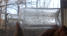DR.SUTTON'S SYRUP OF WHITE PINE & TAR MIDDLEBURY,VERMONT SCARCE 1890 MED BOTTLE picture