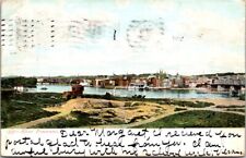 Postcard 1906 River Panorama, Postmarked Waterville New York, Undivided Back picture