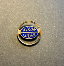 Vintage Warner Richard Nixon Henry Cabot Lodge Campaign Pin Political 1
